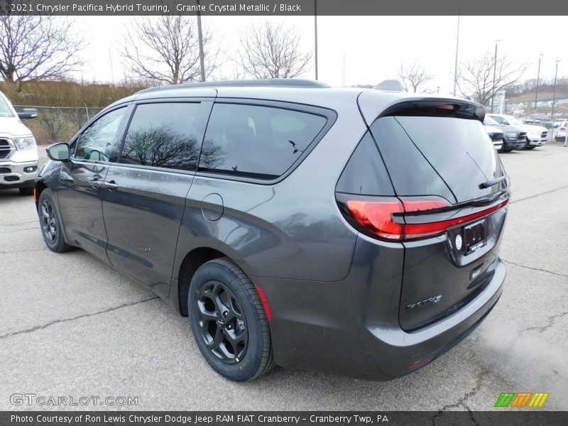 Granite Crystal Metallic / Black 2021 Chrysler Pacifica Hybrid Touring