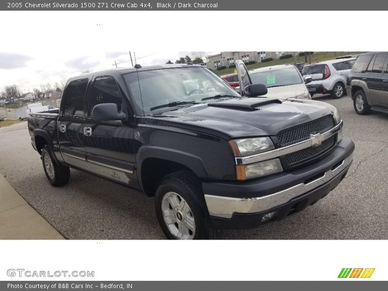 Black / Dark Charcoal 2005 Chevrolet Silverado 1500 Z71 Crew Cab 4x4