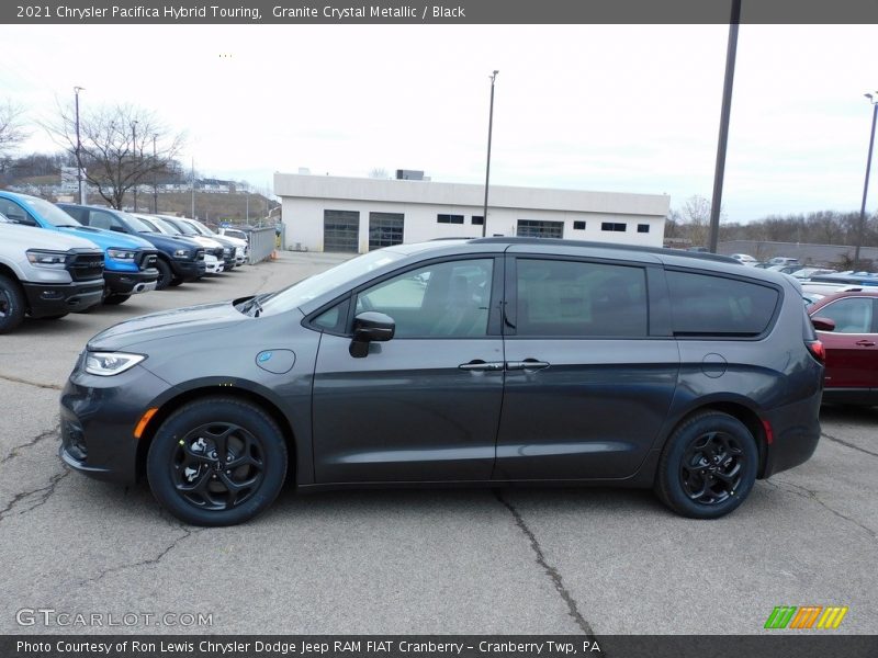Granite Crystal Metallic / Black 2021 Chrysler Pacifica Hybrid Touring