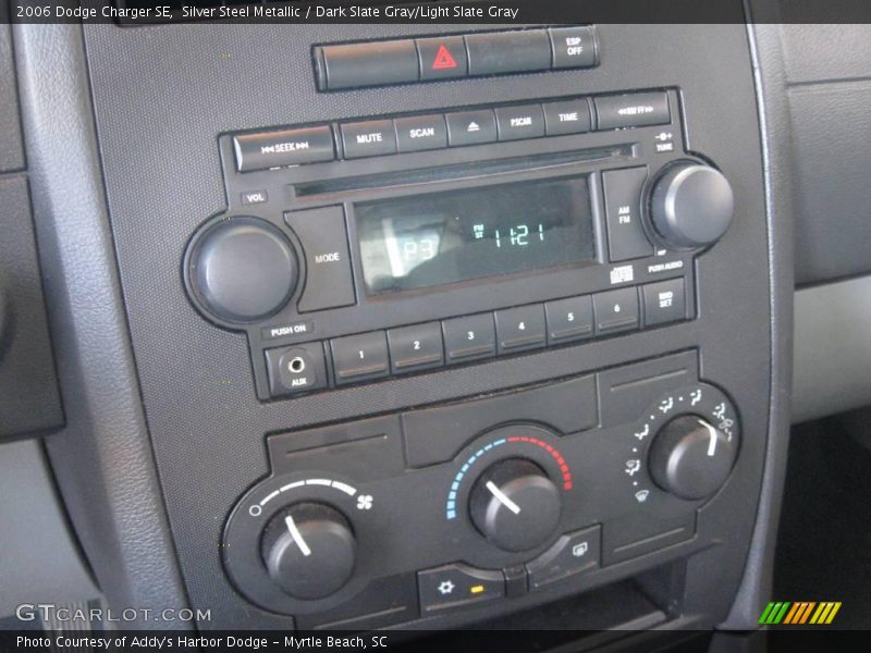 Silver Steel Metallic / Dark Slate Gray/Light Slate Gray 2006 Dodge Charger SE
