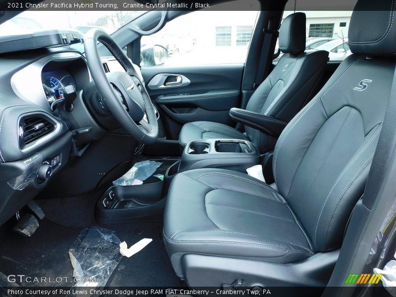 Granite Crystal Metallic / Black 2021 Chrysler Pacifica Hybrid Touring