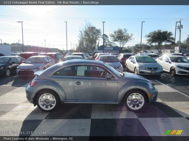 SIlk Blue Metallic / Black/Beige 2019 Volkswagen Beetle Final Edition