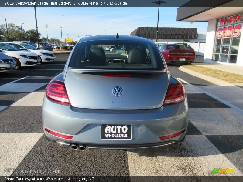 SIlk Blue Metallic / Black/Beige 2019 Volkswagen Beetle Final Edition