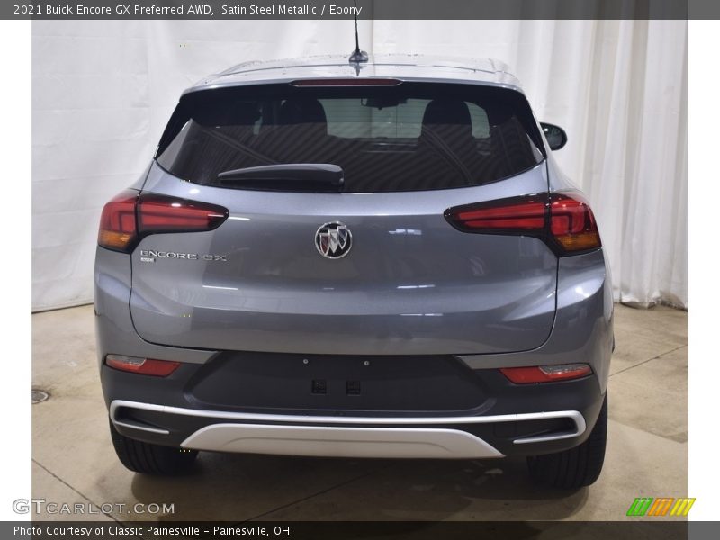 Satin Steel Metallic / Ebony 2021 Buick Encore GX Preferred AWD