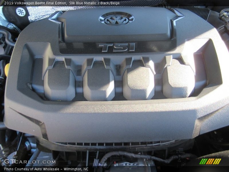 SIlk Blue Metallic / Black/Beige 2019 Volkswagen Beetle Final Edition