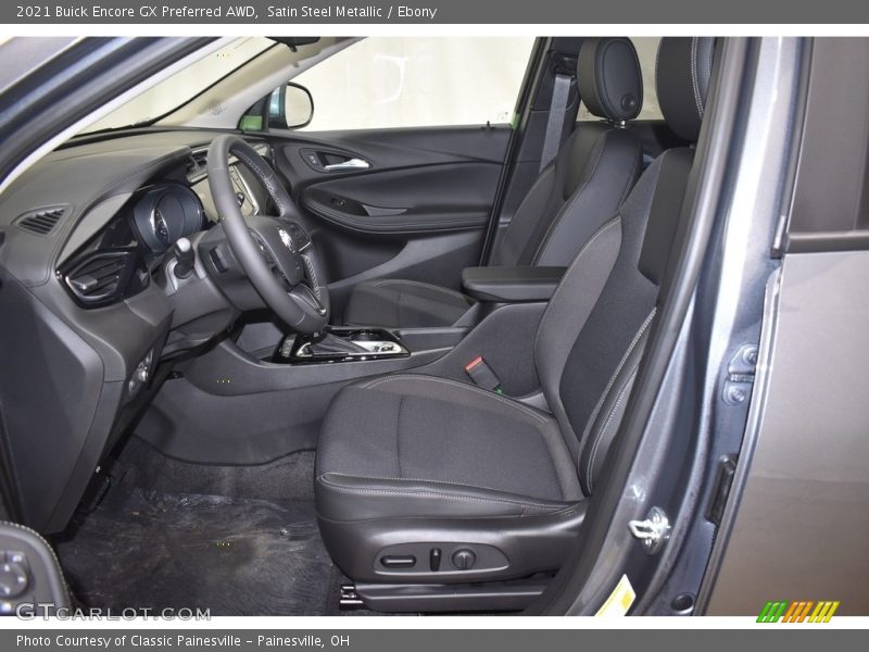 Satin Steel Metallic / Ebony 2021 Buick Encore GX Preferred AWD
