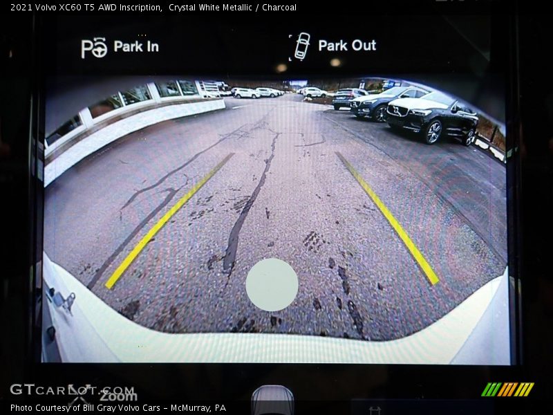 Crystal White Metallic / Charcoal 2021 Volvo XC60 T5 AWD Inscription