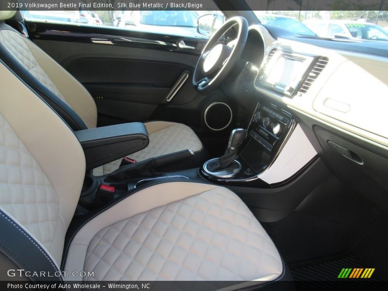 SIlk Blue Metallic / Black/Beige 2019 Volkswagen Beetle Final Edition