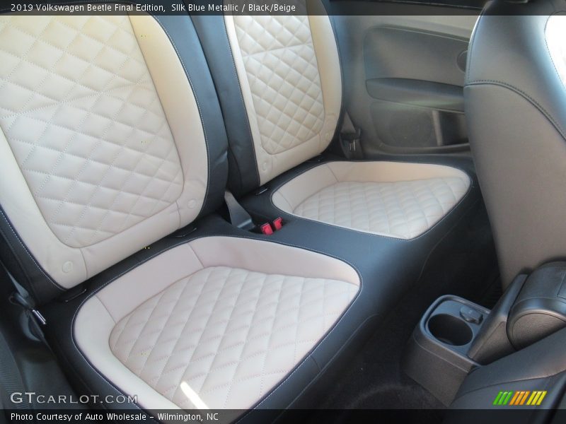SIlk Blue Metallic / Black/Beige 2019 Volkswagen Beetle Final Edition