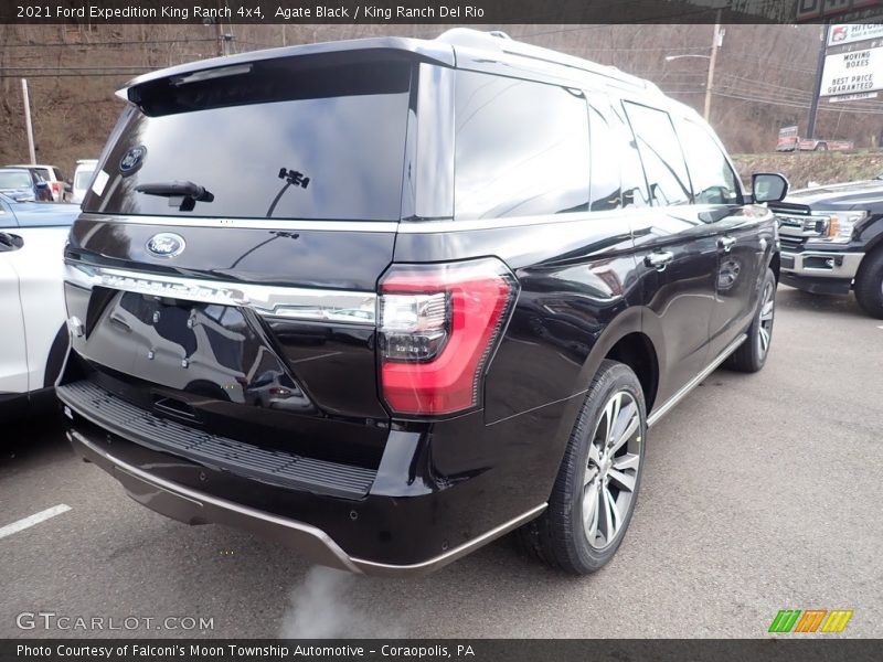 Agate Black / King Ranch Del Rio 2021 Ford Expedition King Ranch 4x4