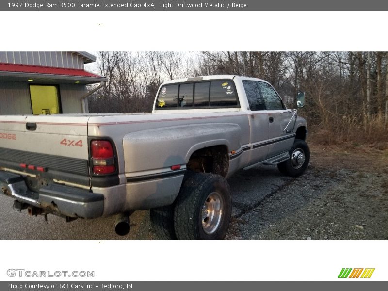 Light Driftwood Metallic / Beige 1997 Dodge Ram 3500 Laramie Extended Cab 4x4