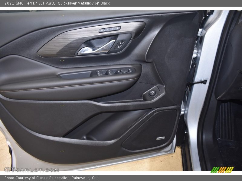 Quicksilver Metallic / Jet Black 2021 GMC Terrain SLT AWD