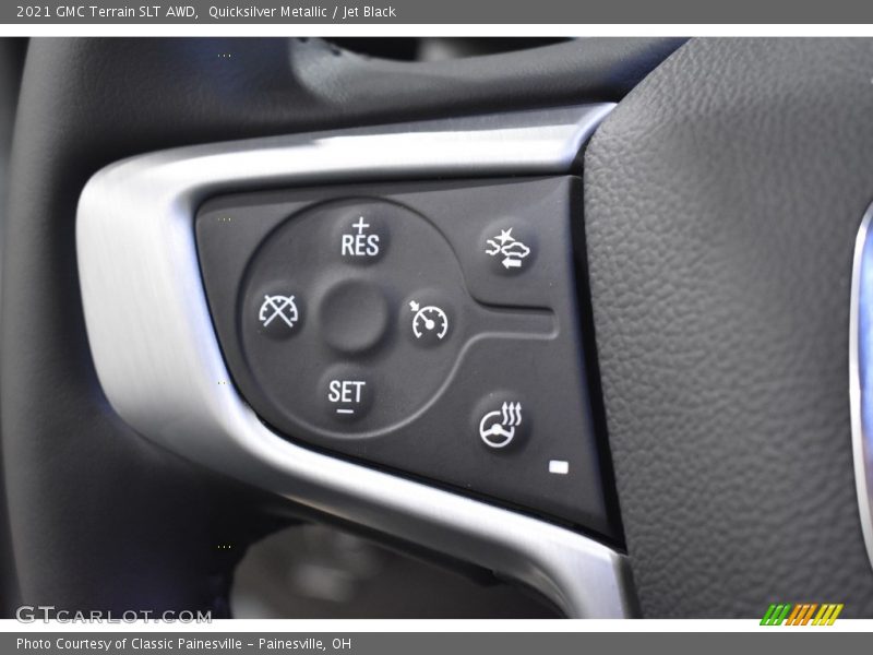 Quicksilver Metallic / Jet Black 2021 GMC Terrain SLT AWD