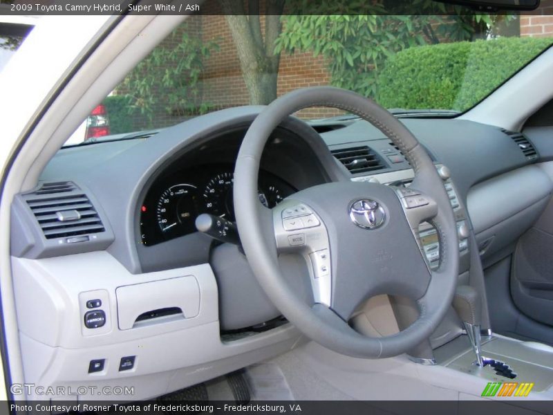 Super White / Ash 2009 Toyota Camry Hybrid