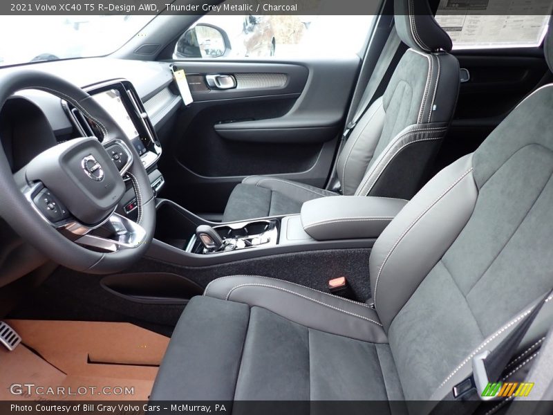 Front Seat of 2021 XC40 T5 R-Design AWD