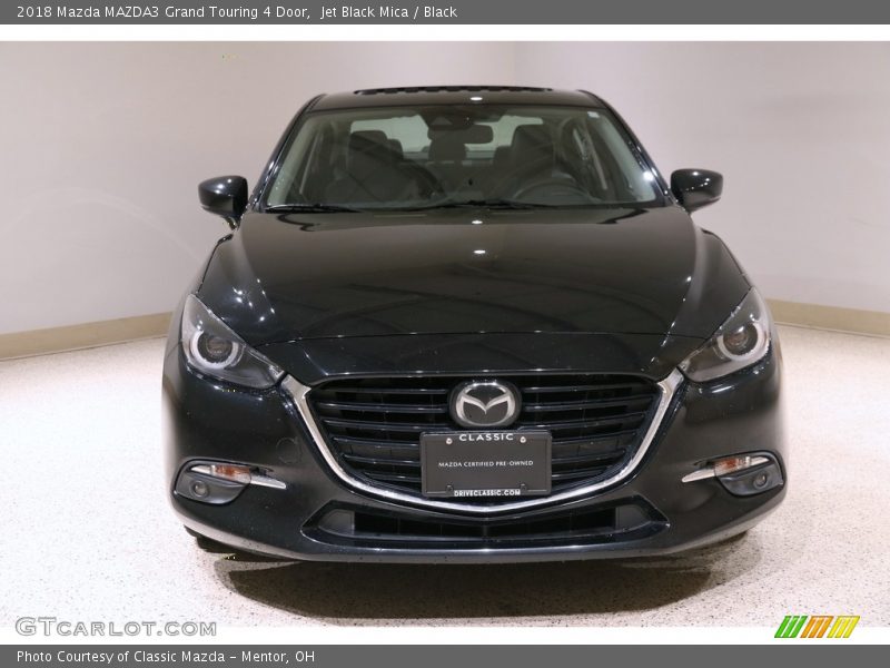 Jet Black Mica / Black 2018 Mazda MAZDA3 Grand Touring 4 Door
