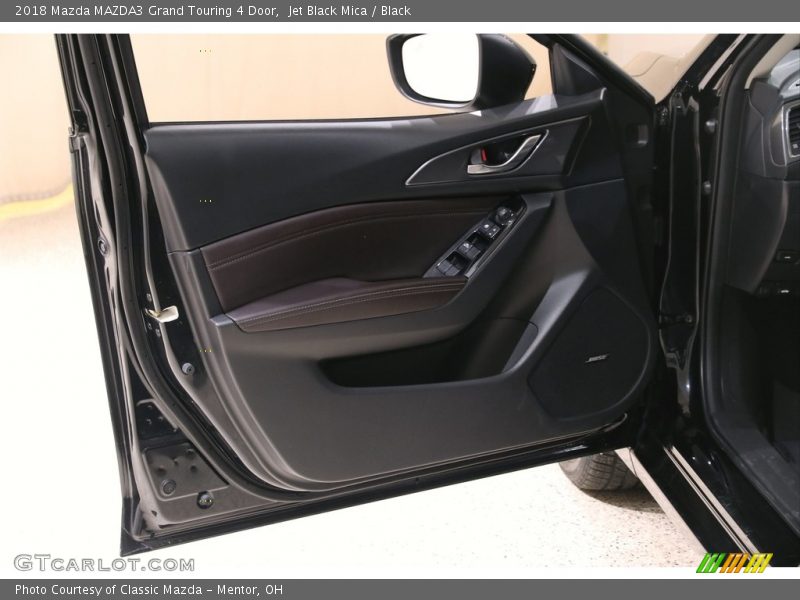 Jet Black Mica / Black 2018 Mazda MAZDA3 Grand Touring 4 Door