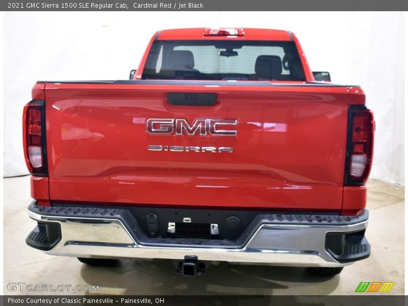 Cardinal Red / Jet Black 2021 GMC Sierra 1500 SLE Regular Cab