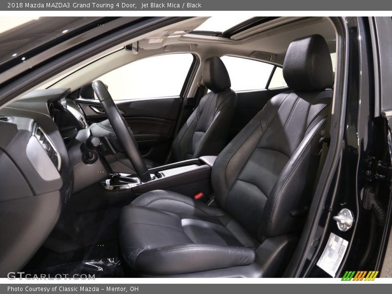 Jet Black Mica / Black 2018 Mazda MAZDA3 Grand Touring 4 Door