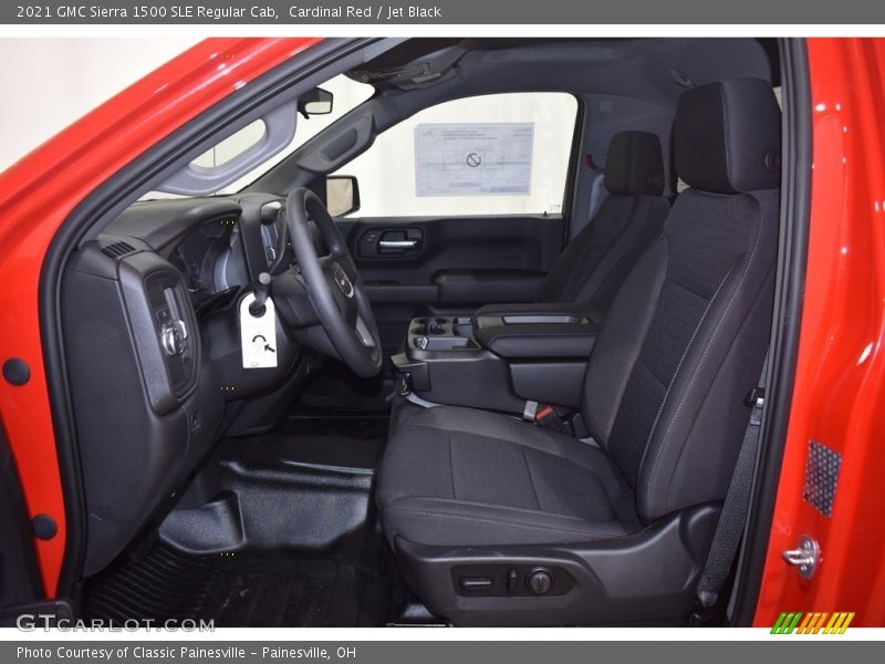 Cardinal Red / Jet Black 2021 GMC Sierra 1500 SLE Regular Cab