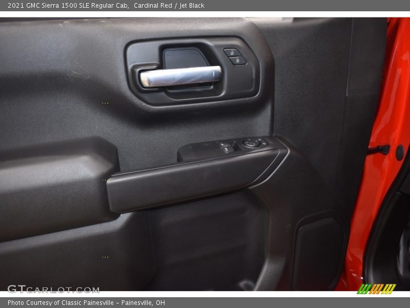 Cardinal Red / Jet Black 2021 GMC Sierra 1500 SLE Regular Cab
