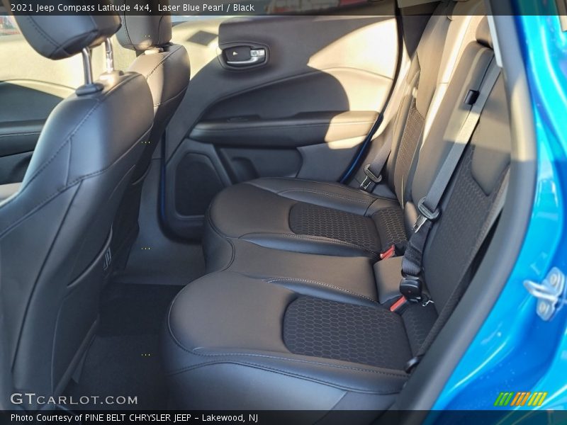 Laser Blue Pearl / Black 2021 Jeep Compass Latitude 4x4