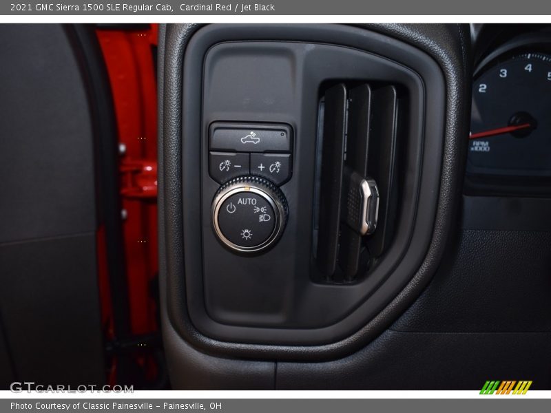 Cardinal Red / Jet Black 2021 GMC Sierra 1500 SLE Regular Cab