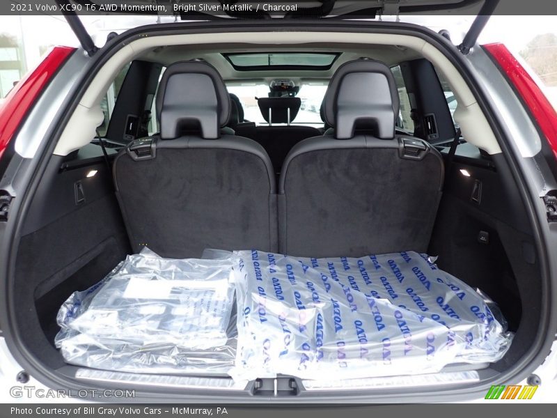 Bright Silver Metallic / Charcoal 2021 Volvo XC90 T6 AWD Momentum