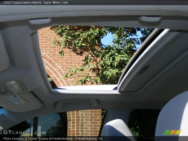 Super White / Ash 2009 Toyota Camry Hybrid