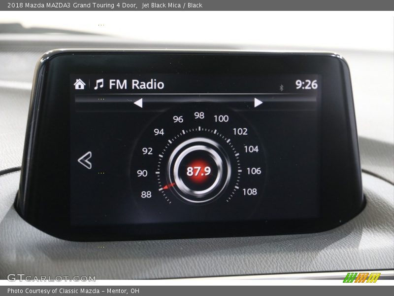 Jet Black Mica / Black 2018 Mazda MAZDA3 Grand Touring 4 Door