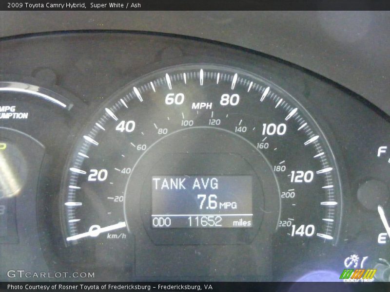Super White / Ash 2009 Toyota Camry Hybrid