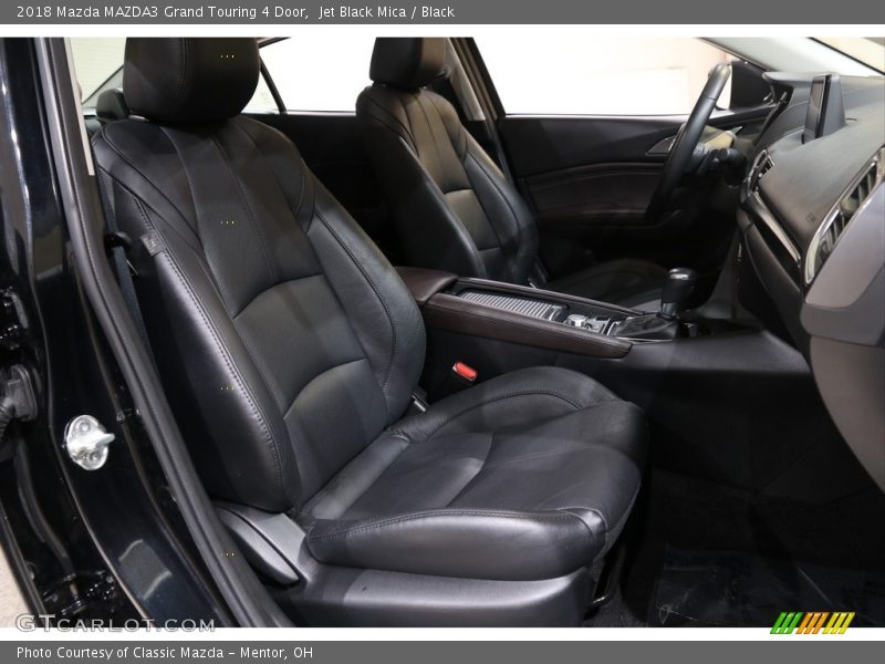 Jet Black Mica / Black 2018 Mazda MAZDA3 Grand Touring 4 Door