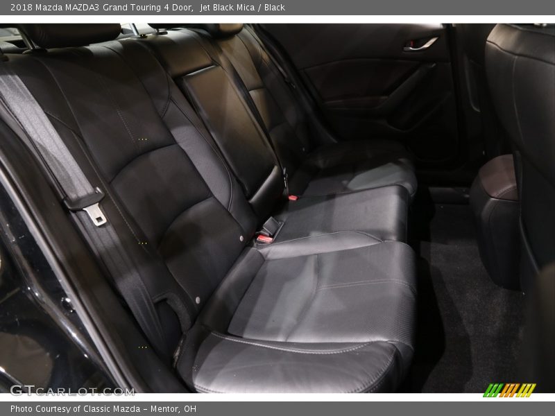 Jet Black Mica / Black 2018 Mazda MAZDA3 Grand Touring 4 Door