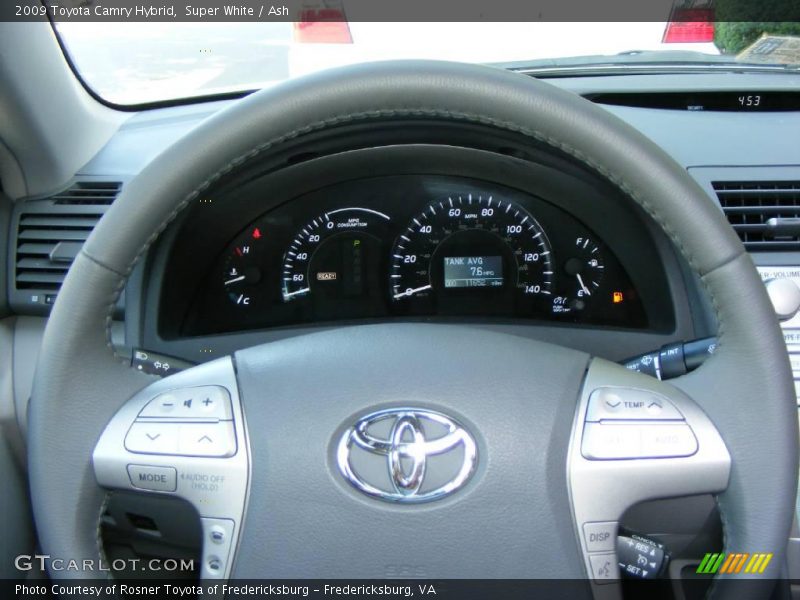 Super White / Ash 2009 Toyota Camry Hybrid