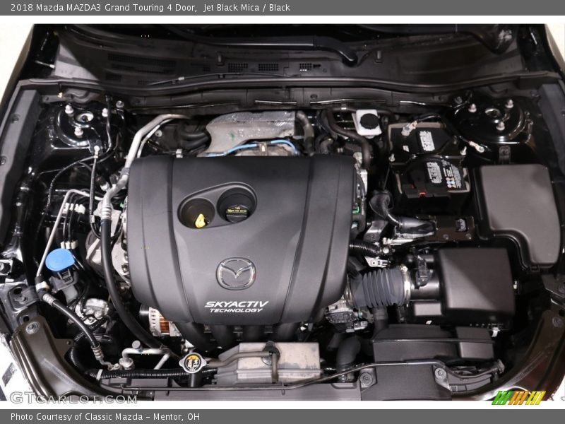 Jet Black Mica / Black 2018 Mazda MAZDA3 Grand Touring 4 Door