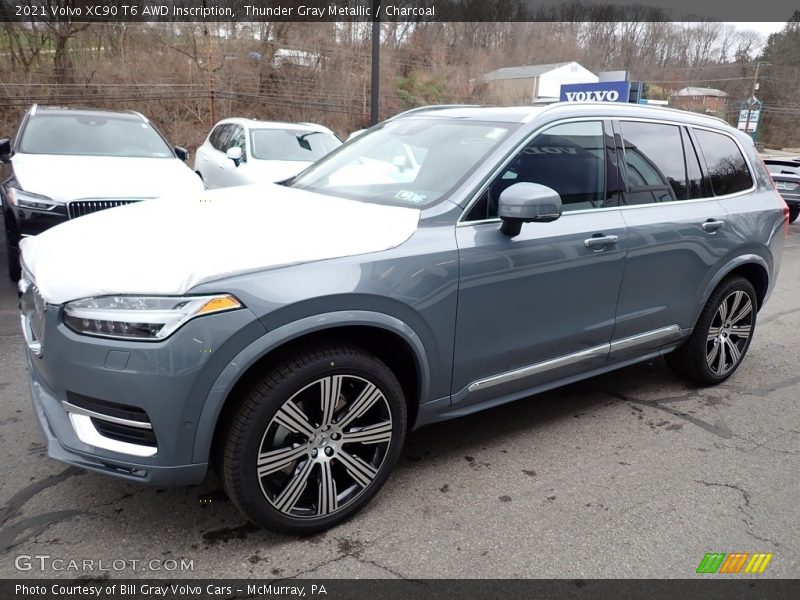  2021 XC90 T6 AWD Inscription Thunder Gray Metallic