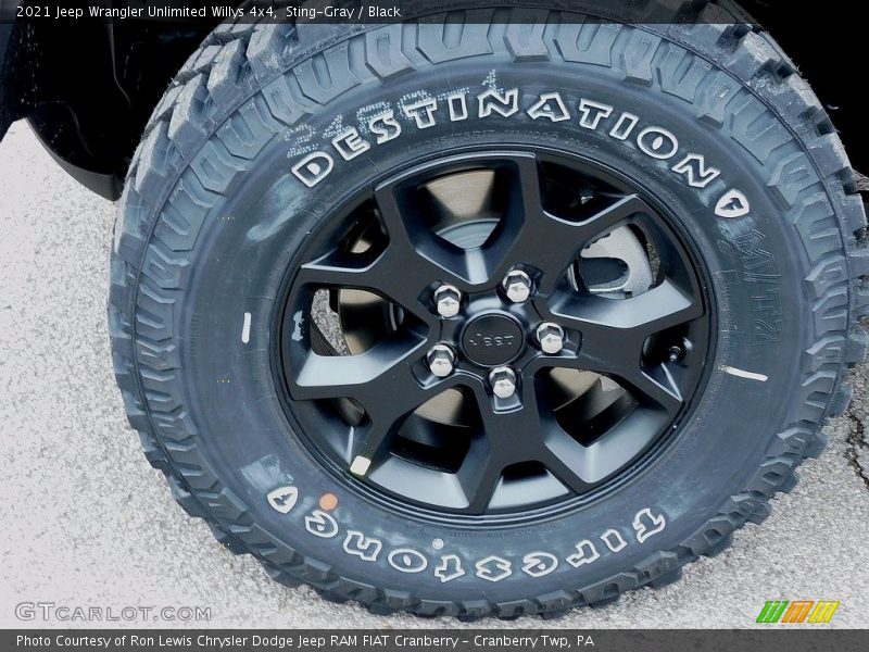  2021 Wrangler Unlimited Willys 4x4 Wheel