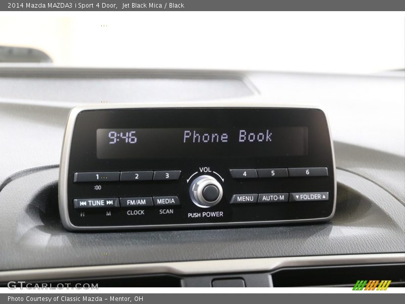 Jet Black Mica / Black 2014 Mazda MAZDA3 i Sport 4 Door