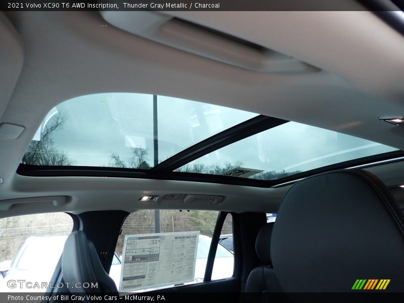 Sunroof of 2021 XC90 T6 AWD Inscription