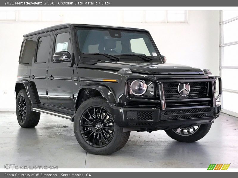 Obsidian Black Metallic / Black 2021 Mercedes-Benz G 550