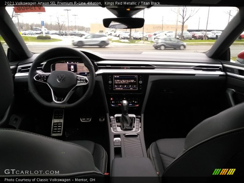 Dashboard of 2021 Arteon SEL Premium R-Line 4Motion