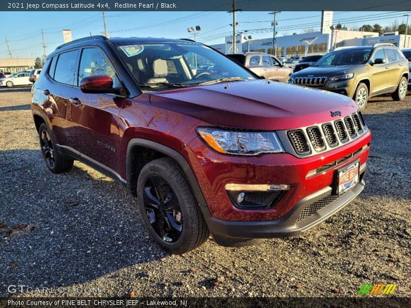 Redline Pearl / Black 2021 Jeep Compass Latitude 4x4