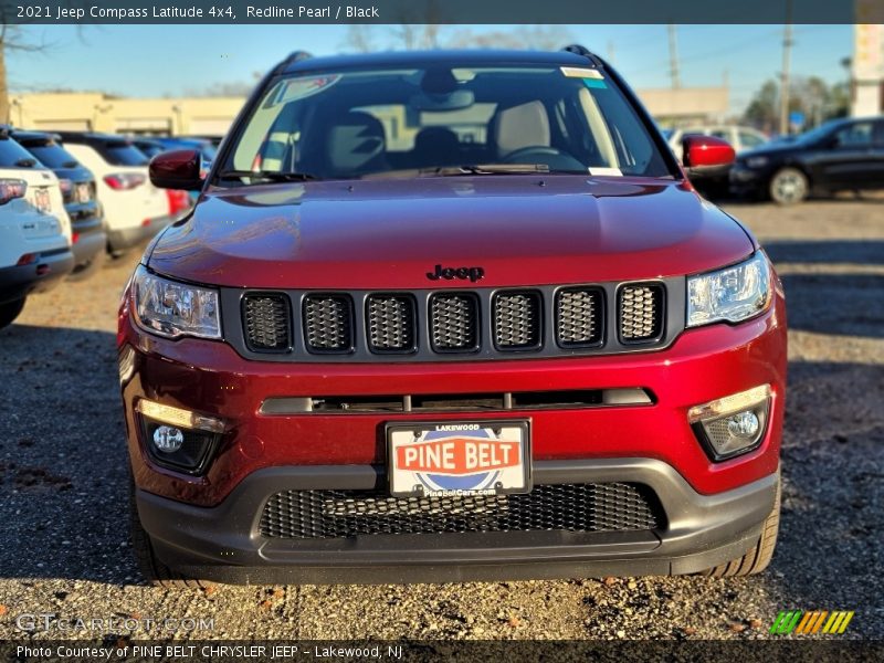 Redline Pearl / Black 2021 Jeep Compass Latitude 4x4