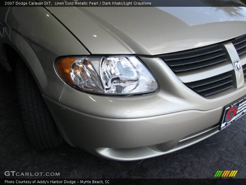 Linen Gold Metallic Pearl / Dark Khaki/Light Graystone 2007 Dodge Caravan SXT