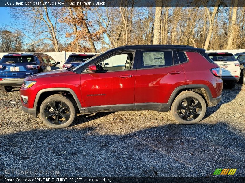 Redline Pearl / Black 2021 Jeep Compass Latitude 4x4