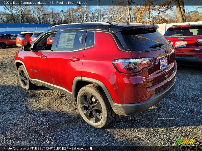 Redline Pearl / Black 2021 Jeep Compass Latitude 4x4