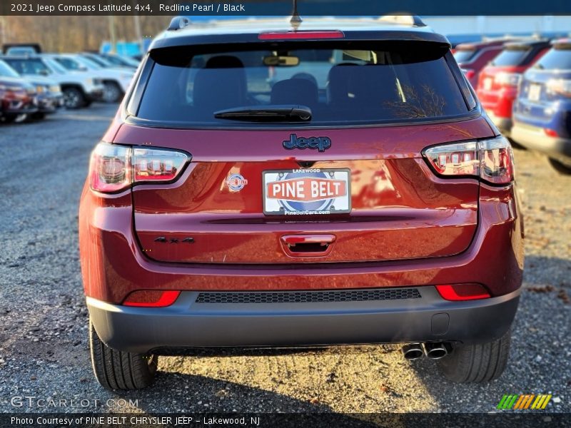 Redline Pearl / Black 2021 Jeep Compass Latitude 4x4