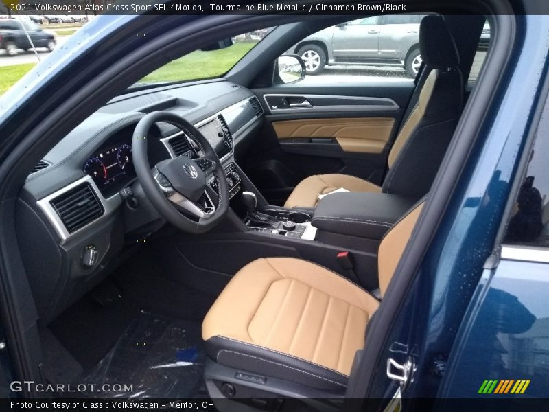  2021 Atlas Cross Sport SEL 4Motion Cinnamon Brown/Black Interior