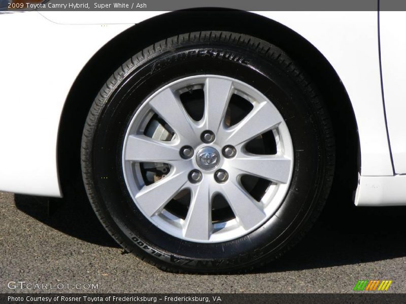 Super White / Ash 2009 Toyota Camry Hybrid