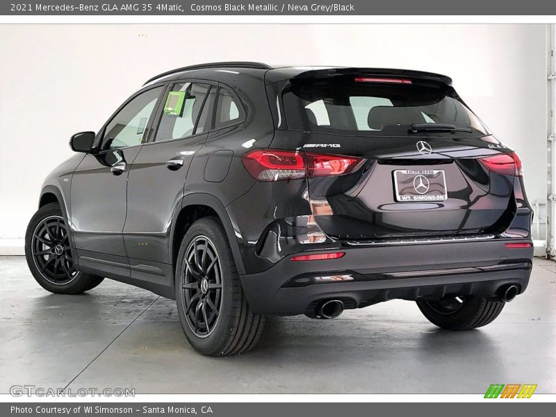 Cosmos Black Metallic / Neva Grey/Black 2021 Mercedes-Benz GLA AMG 35 4Matic